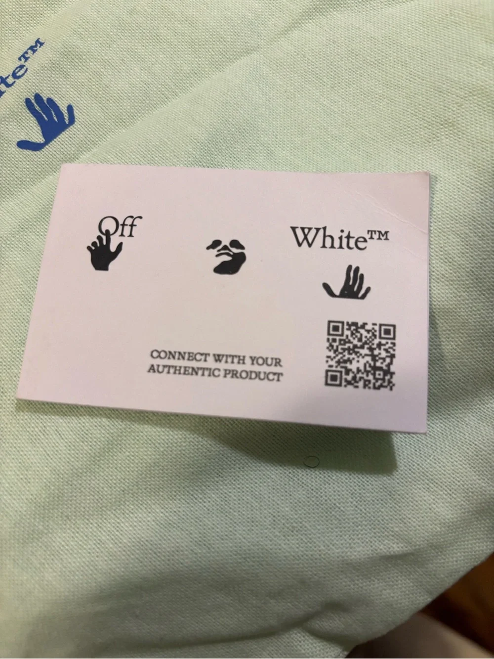 Off-White Out Of Office Blue Sneakers EU 42 US 9 OG All